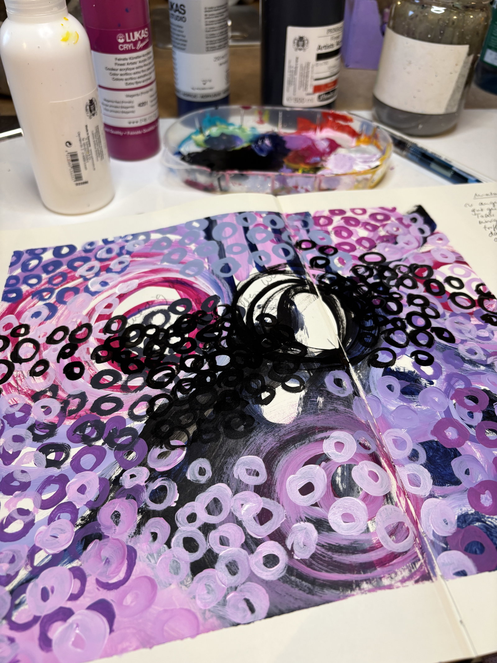 Malen als Meditation: Violett