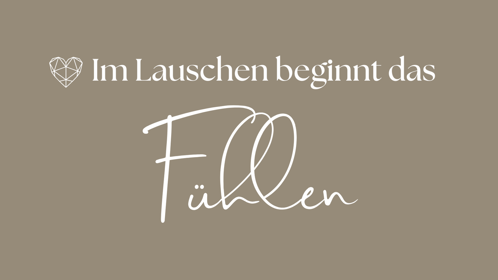 Fühlen